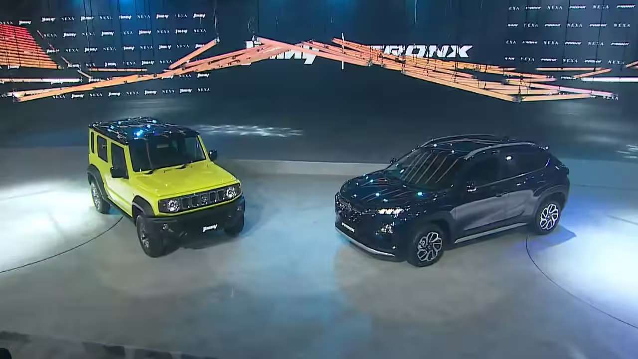 Maruti Suzuki Fronx and Jimny