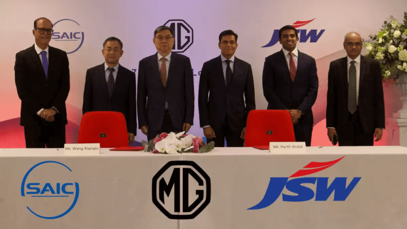 Joint Venture with SAIC Motor