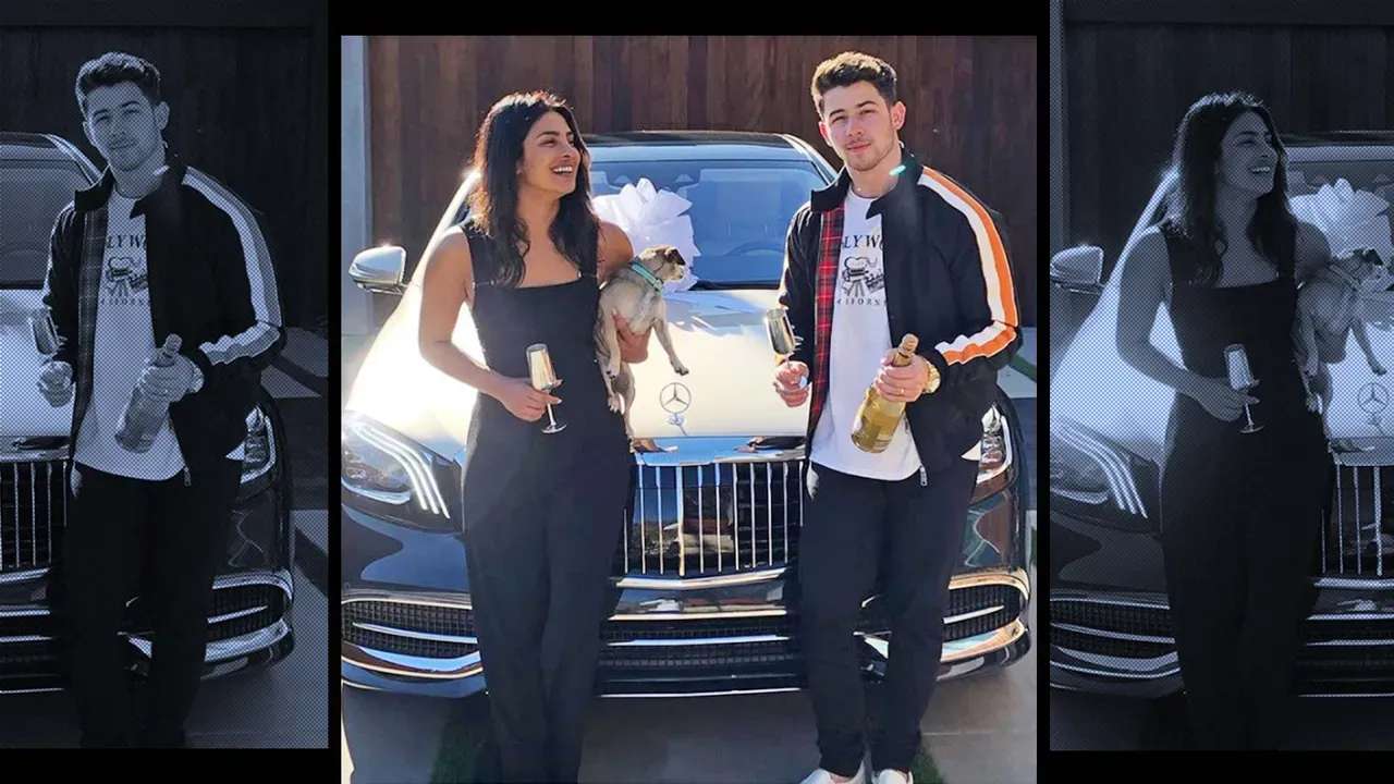 Priyanka Chopra Mercedes Benz E-Class