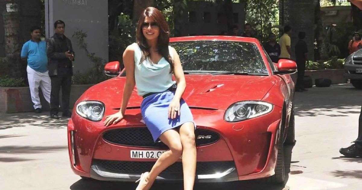 Priyanka Chopra Porsche Cayenne