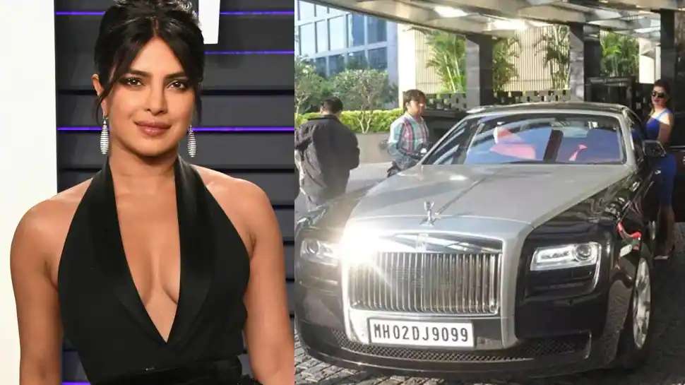 Priyanka Chopra Rolls Royce Ghost