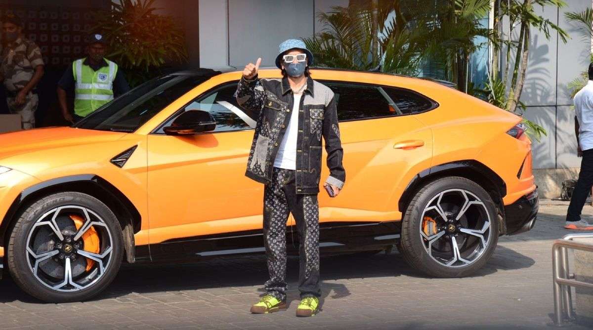 Ranveer Singh Lamborghini Urus