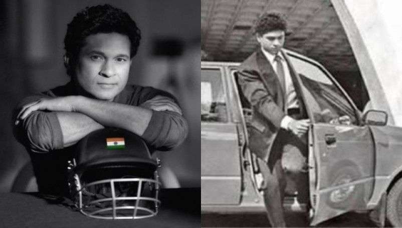 Sachin tendulkar and maruti 800