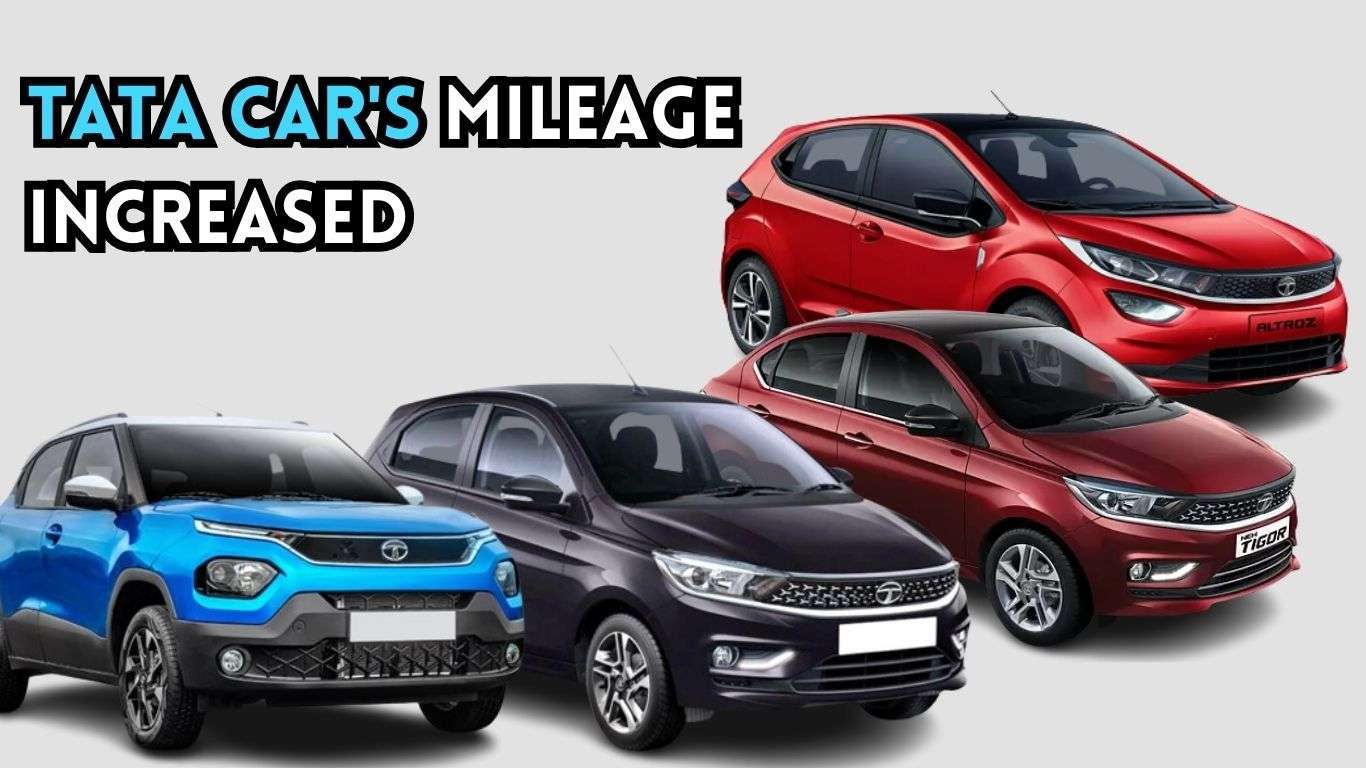 Tata car's mileage increased