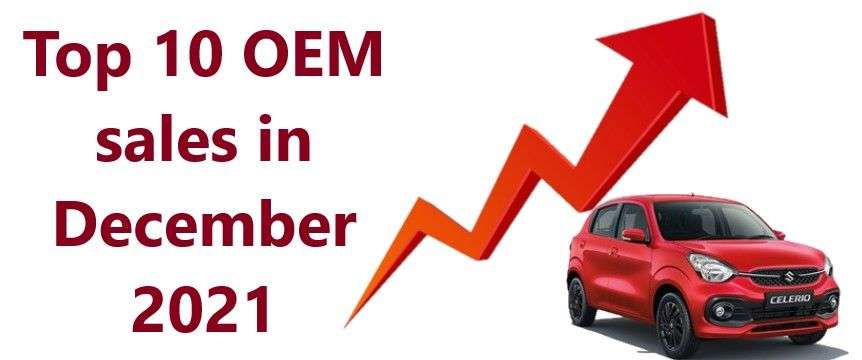 Top 10 OEM december 2021