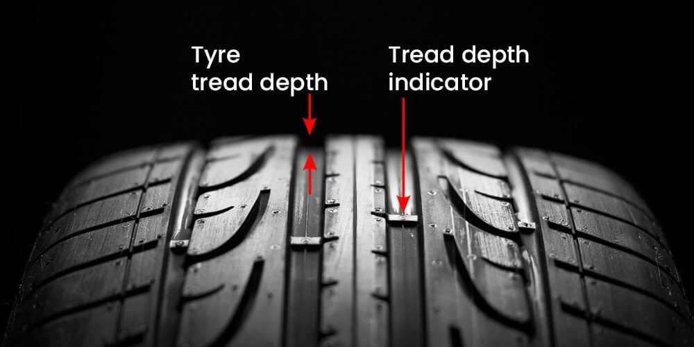 Tread Depth of Tyre