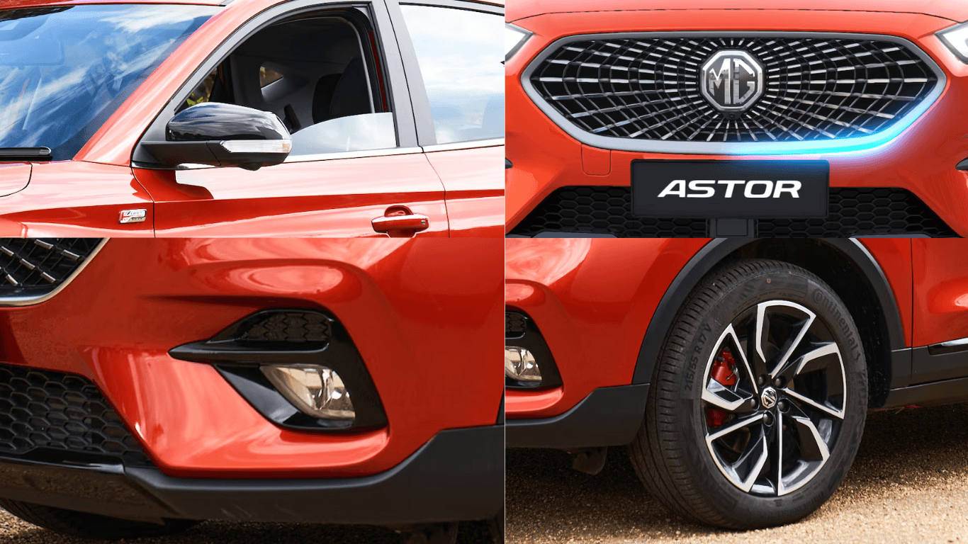 mg astor exterior