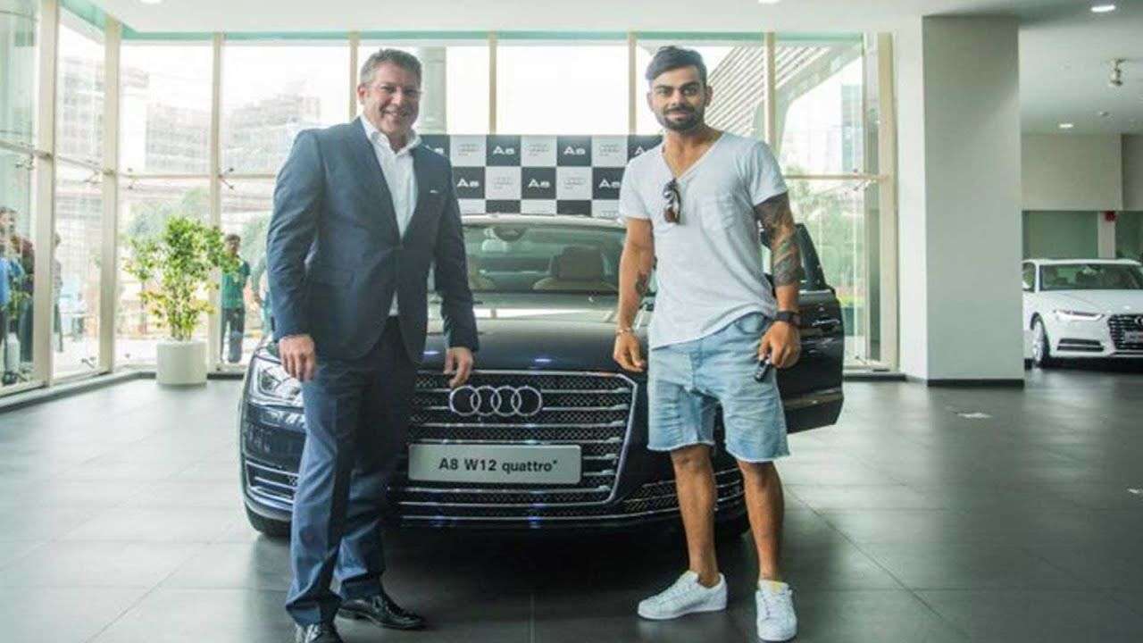 Virat Kohli Audi A8 L