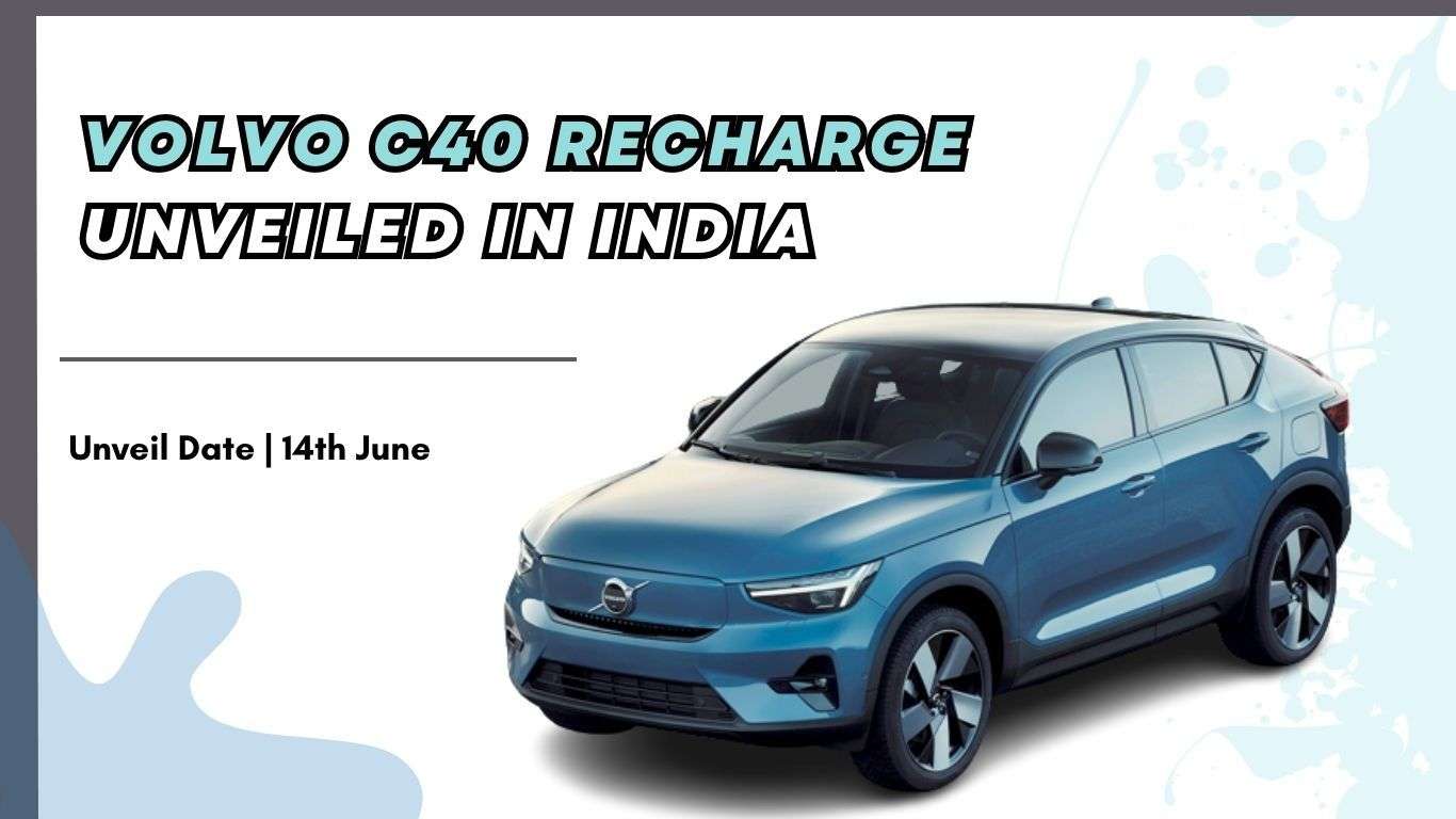 Volvo c40 recharge unveiled in India