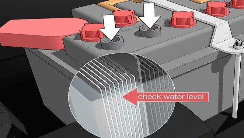 battery water level