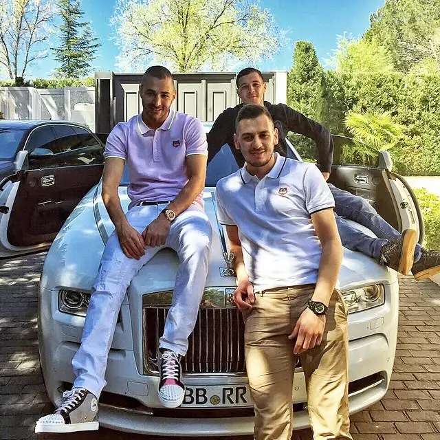 benzema Rolls Royce Wraith
