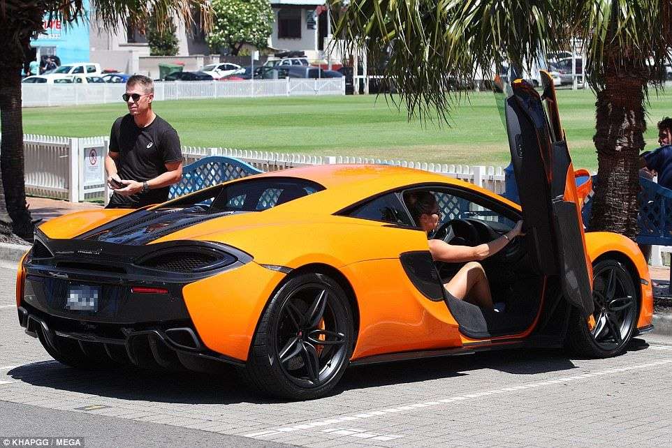 david warner McLaren 570 S.jpg