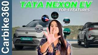 Top 5 Hidden Features🔥 of Tata Nexon EV 2023
