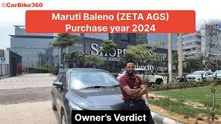 2025 Maruti Baleno Zeta AT Launched | Owner Shares Honest Review & Drive Feel !