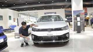 VW Virtus Highline Variant Walk-around || CarBike360.com