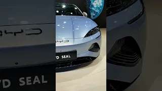 BYD Electric Seal reveal at Auto Expo 2023 