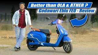 Runs as low as 20 Paisa/KM - EBlu Feo 🔥 Detailed Review | 110 KMs Range | Godawari