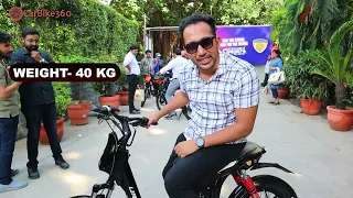 Motovolt URBN e-Bike Walkaround || Rs 49,999 with 120KM Range e-Bike || Carbike360.com