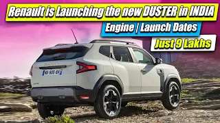 New Renault DUSTER will beat CRETA & SELTOS | Duster Launched🔥 Engine, Looks, Launch Date ,Interiors