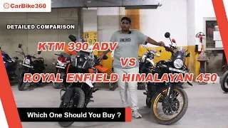KTM 390 ADV vs RE Himalayan 450 – Which Adventure Bike Should You Buy ?