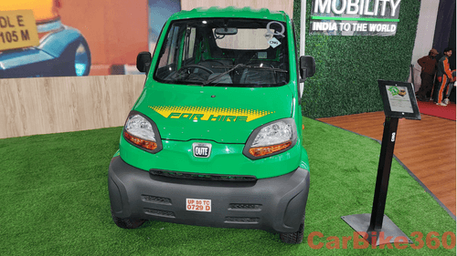 Bajaj Qute Takes Center Stage at Bharat Mobility Expo 2024 Bajaj Qute Takes Center Stage at Bharat Mobility Expo 2024