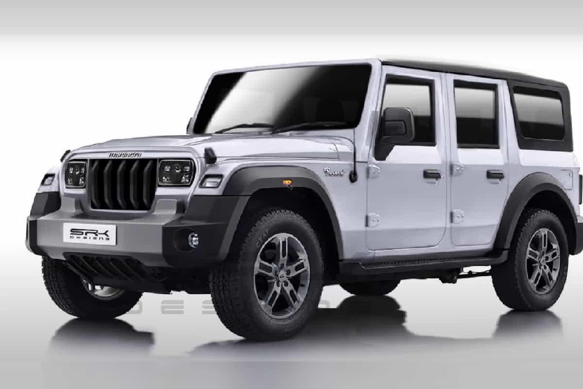 5- Door Mahindra Thar to be launched on 26th January 2023