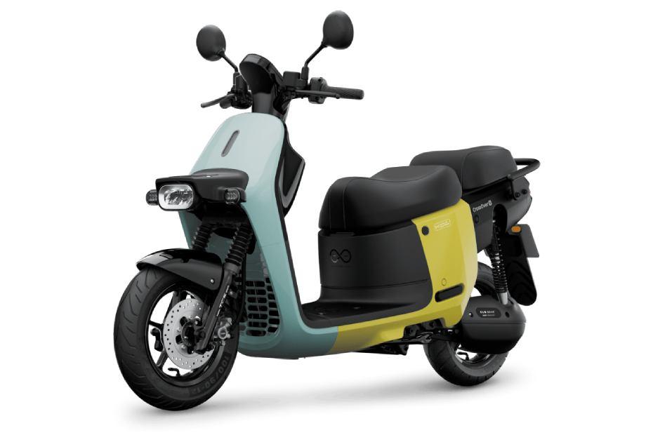Gogoro CrossOver - Blue with Yellow