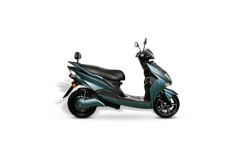 Poise Scooters NX120 - Matte Black Blue
