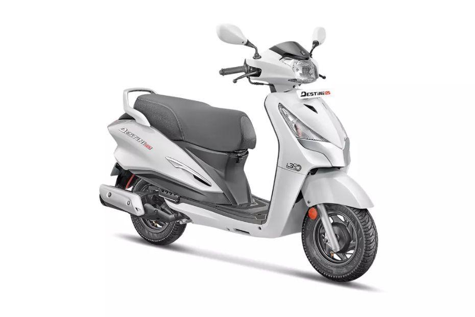 Hero Destini 125 [2018-2024] - Pearl Silver White
