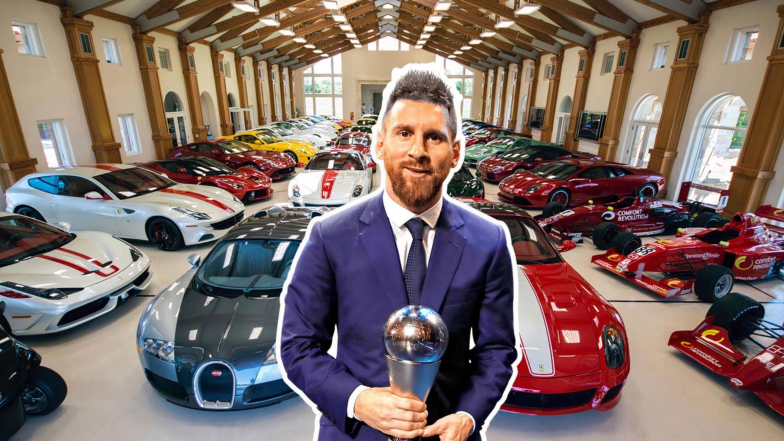 Messi Lifts the FIFA World Cup 2022: A Glimpse of Lionel Messi's Car Collection