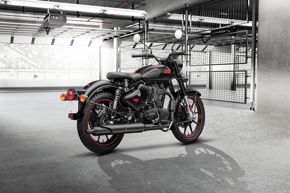 Royal enfield classic 350 rear right side three quarter Royal enfield classic 350 rear right side three quarter