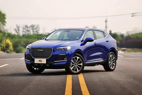 Haval F5 Left Side Front View Haval F5 Left Side Front View