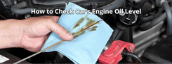 How to check Car's Engine Oil Level