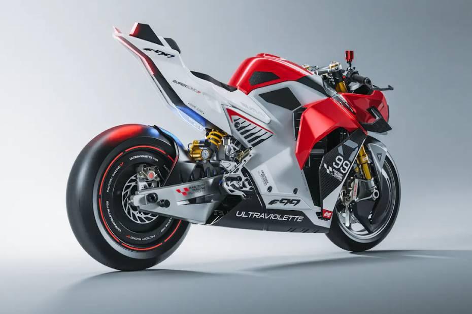 Ultraviolette f99 right rear side view