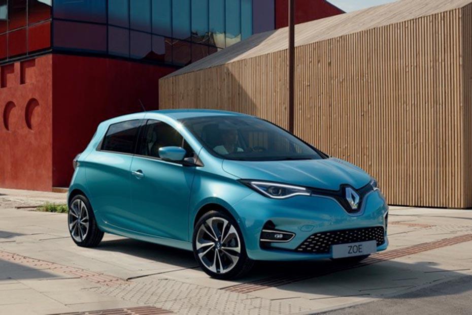 Renault Zoe Right Side Front View Renault Zoe Right Side Front View