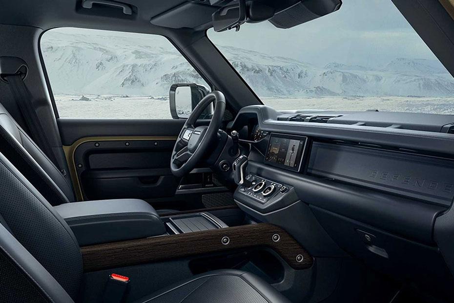 Land Rover Defender Door View of Driver Seat
