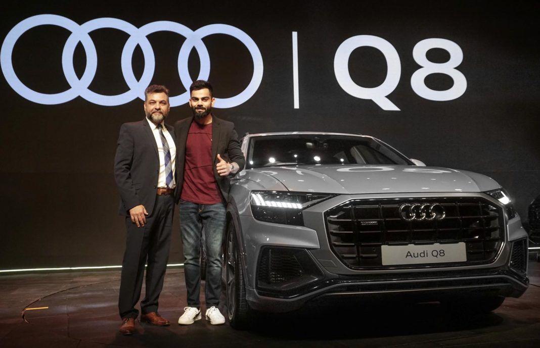 King Kohli Audi Q8