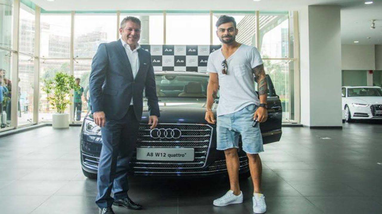 Virat Kohli Audi A8 L