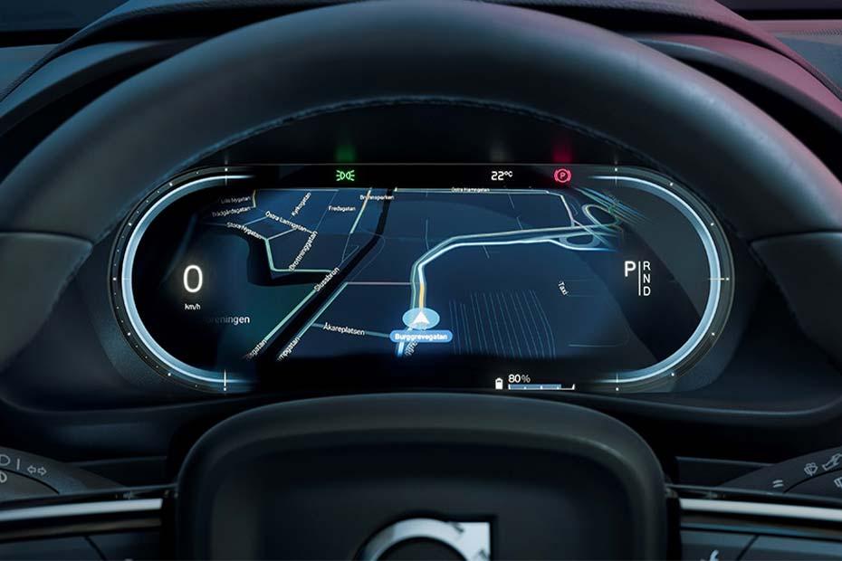 Volvo C40 Recharge Speedometer