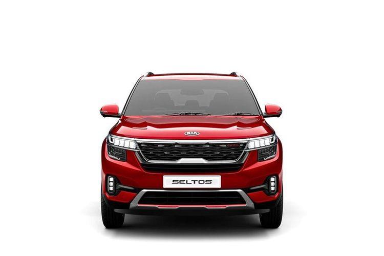 Kia Seltos Front View Kia Seltos Front View