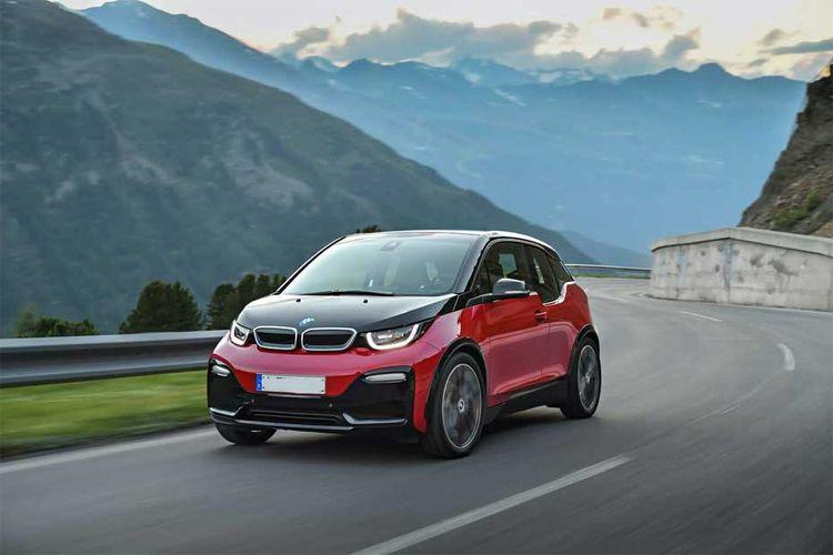 BMW I3 Left Side Front View