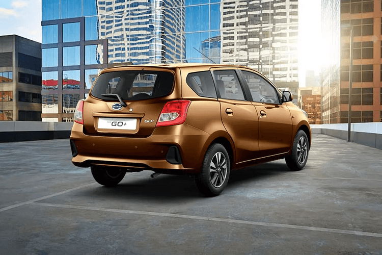 Datsun GO Plus Right Side Rear View Datsun GO Plus Right Side Rear View
