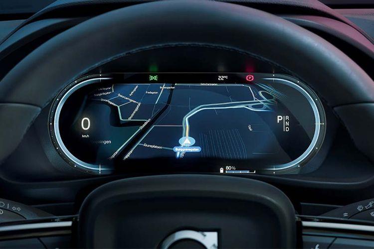 Volvo C40 Recharge Speedometer