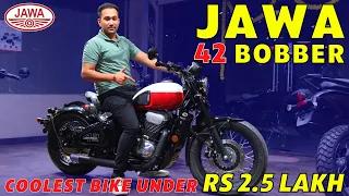 Jawa 42 Bobber Review Carbike360 | Best Cruiser under Rs 2.5 Lakhs | Best Looking Motorcycle