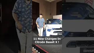 Citroën Basalt X Launched at ₹7.95 Lakh With 11 Big Changes!