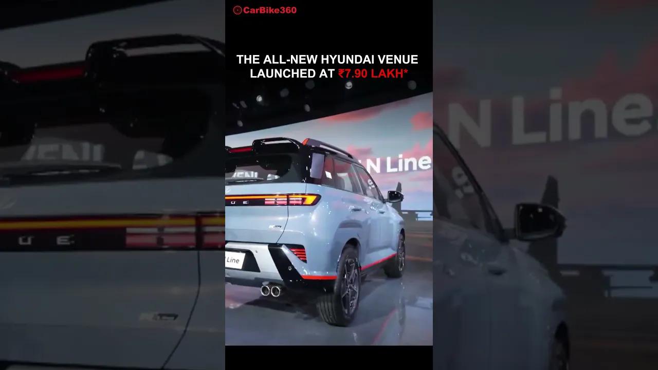 The Next-Gen Hyundai Venue & Venue N Line Launches at ₹7.90 Lakh!