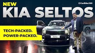 2026 New Kia Seltos Detailed Walkaround – GT Line, X Line & Features, Looks, colours explained