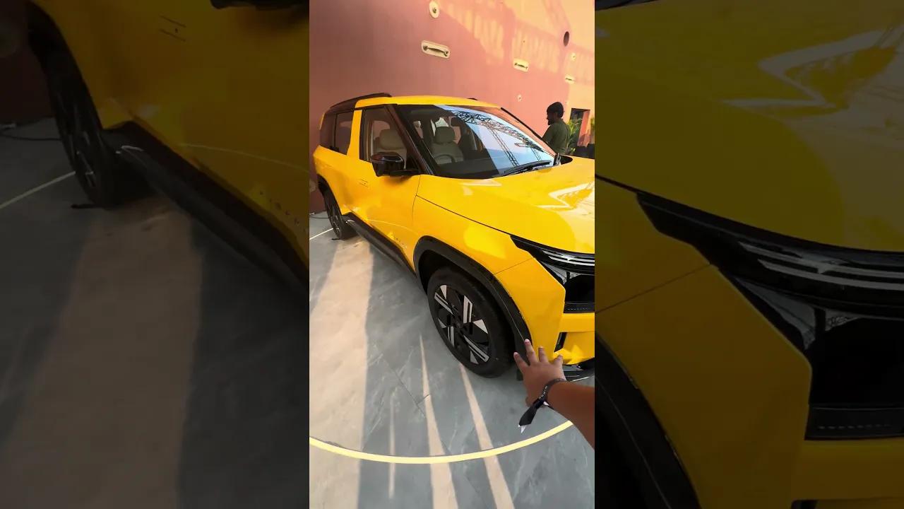 Production ready Tata Sierra is ready for November 25, 2025 launch