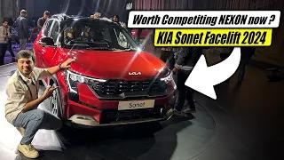 New KIA SONET Unveiled 🔥 GT Line - These features will rock this time 🔥 Detailed Walkaround