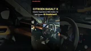 Citroën Basalt X Debuts With India's 1st Self-Driven AI Assistant at ₹7.95 Lakh!